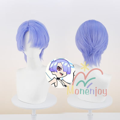 Monenjoy Newパンスト イケメン天使兄弟 ウィッグ ポリエステル&ポリウレタンウィッグ ウィッグ 鬘 コスプレ道具 髪 アクセサリー