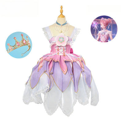 Monenjoy インフィニティニキ 星願いの夢 コスプレ衣装 可愛い ニキ誕生日イベント コスチュームGS1311 - Monenjoy
