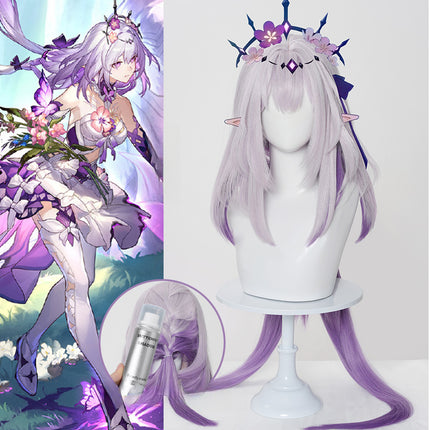 Monenjoy 崩壊スターレイル キャストリス ウィッグ カツラ コスプレ小物 死影の侍女 キャストリス Castorice - Monenjoy