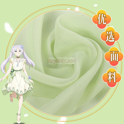 Monenjoy 中国コラボ 葬送のフリーレン×KFC コスプレ衣装 ワンピース コスチューム - Monenjoy