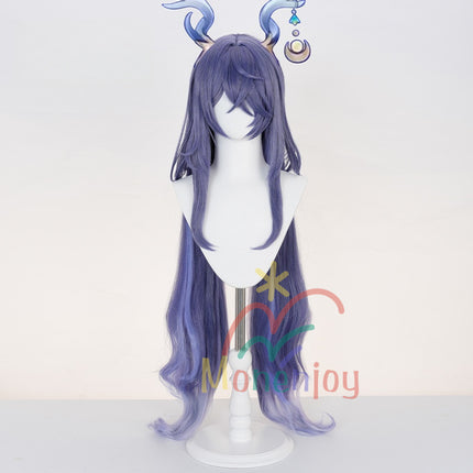 Monenjoy 原神 ラウマ ウィッグ コスプレ道具 カツラ 100cm イベント フリーサイズ 快適GSwig1014