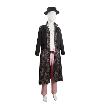 Monenjoy ONE PIECE ジュラキュール・ミホーク 鷹の目のミホーク コスチューム ワンピース イベント コスプレ 舞台服 カッコイイ 学園祭  - Monenjoy