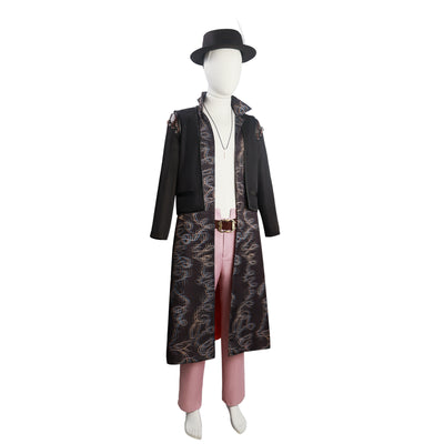 Monenjoy ONE PIECE ジュラキュール・ミホーク 鷹の目のミホーク コスチューム ワンピース イベント コスプレ 舞台服 カッコイイ 学園祭 - Monenjoy