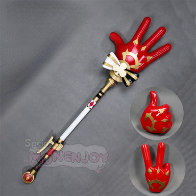 Monenjoy 崩壊スターレイル 火花 杖 100cm PLa材質 武器モデル 3種交換 萌えグッズ アクセサリー