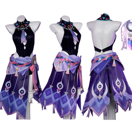 Monenjoy 原神 シトラリ コスプレ衣装 ミクトランの星を観る者 ワンピース コスチューム  仮装 - Monenjoy