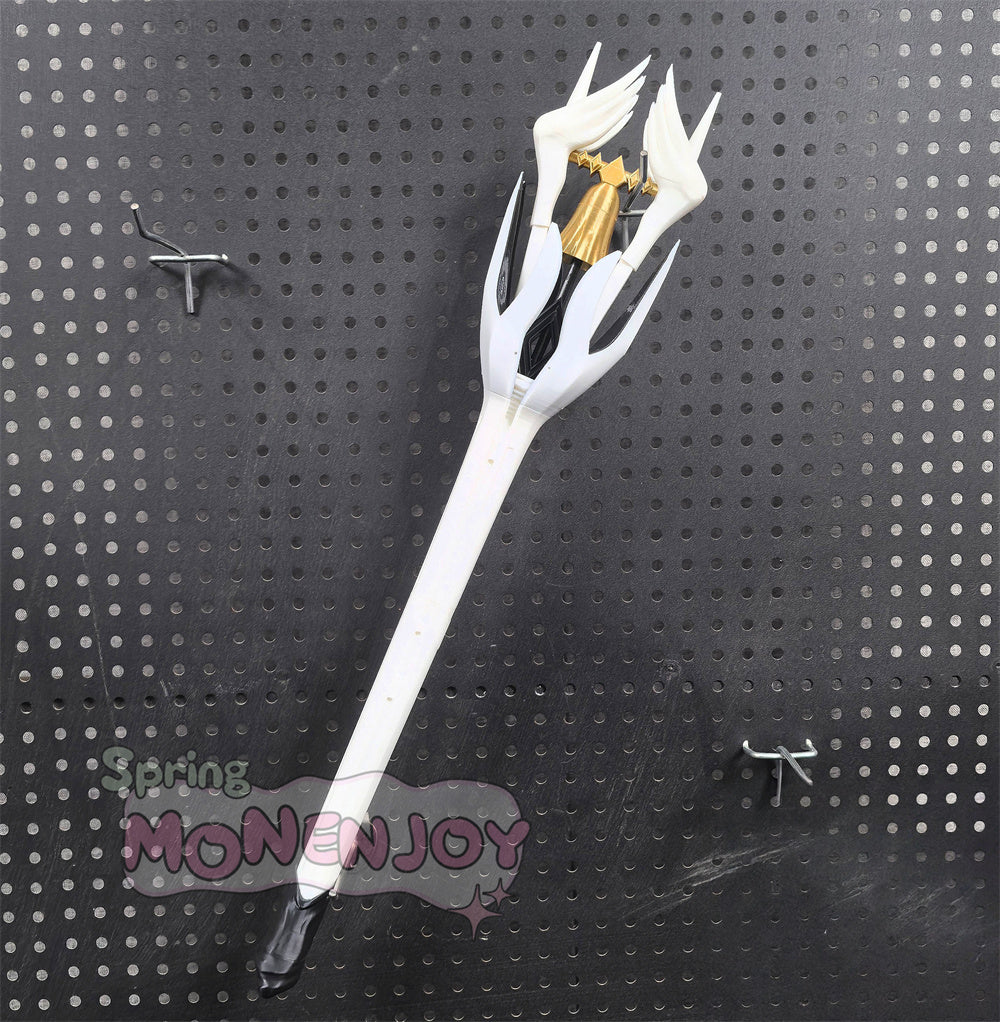 Monenjoy アークナイツ 2026音律聯覺 布道人 プラマニクス 初雪 Pramanix 時我見 コスプレ道具 48cm 法杖 レプリカ PLA材質 イベント舞台対応 MONENJOY