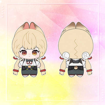 Monenjoy Zenless Zone Zero Ukinami Yuzuha Alice Plush Toy 10cm Keychain Zenless/ZZZ Moe Merchandise