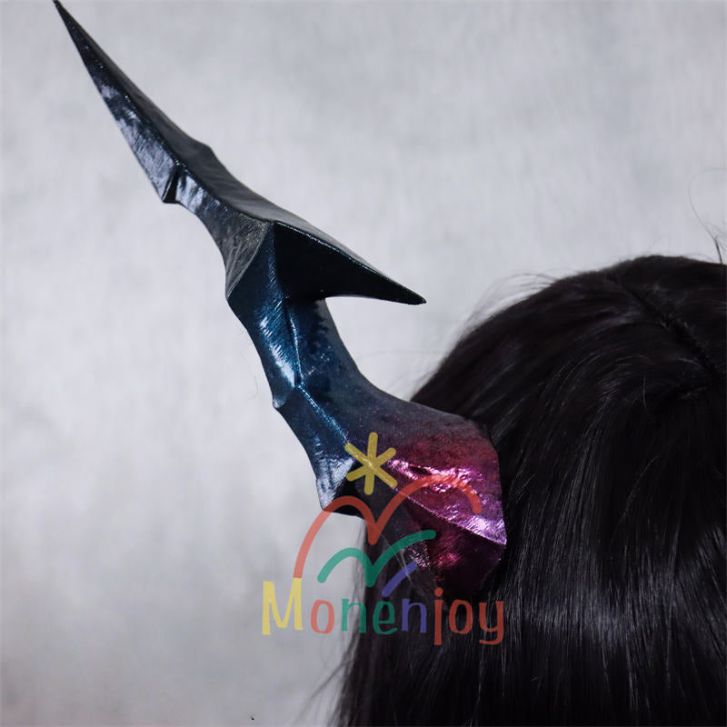 Monenjoy アークナイツ:エンドフィールド 角 17cm チェン・センユー PLA材質 アクセサリー 陳千語 ヘアアクセサリー イベント コスプレ道具