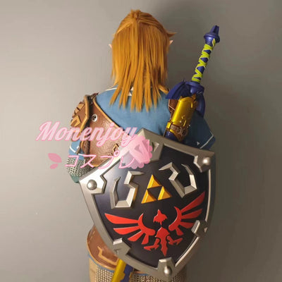 Monenjoy ゼルダの伝説 リンク 英傑服 英傑の服 豪華生地 試練の覇者 ティアーズオブザキングダム イベント 仮装 ブレワイ - Monenjoy