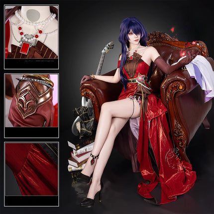 Monenjoy 崩壊スターレイル 黄泉 マダム・ヘルタ キャストリス Dr.レイシオ 景元  2周年記念コンサート コスプレ衣装 礼服 GS1156-1 - Monenjoy