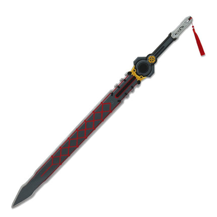Monenjoy ゼンレスゾーンゼロ 葉瞬光 黒剣 剣 モデル 118cm コスプレ道具 雲嶽山 683g 葉釈淵 ゼンゼロ/ZZZ 木刃 しゅんこう アクセサリー