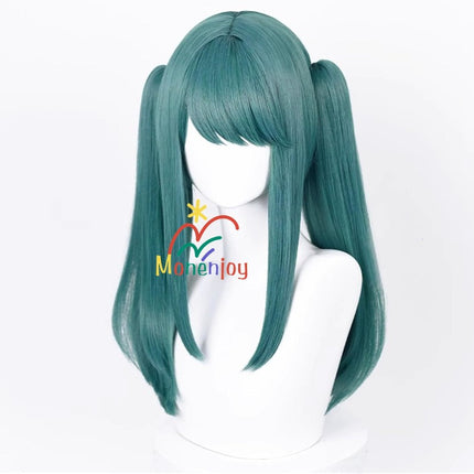 Monenjoy 初音ミク かつら 鬘 WIG ヴァンパイア 吸血鬼 ウィッグ ネット付き コスプレ ツインテール カツラ グッズ アニメ コスプレ道具GS1320 - Monenjoy
