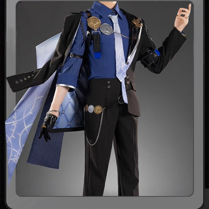 Monenjoy ゼンレスゾーンゼロ ヒューゴ コスプレ衣装 マスク+帽子+腕時計付 ゼンゼロ コスチューム cosplay イベント 仮装 ハロウィン - Monenjoy