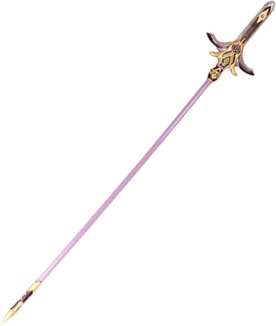 Monenjoy 原神 喜多院十文字槍 コスプレ道具 約181cm トーマ 雷電将軍 元素爆発 アクセサリー PU製造 cosplay 学園祭 イベント ハロウィン COS おもちゃ - Monenjoy