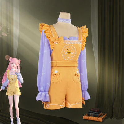Monenjoy インフィニティニキ セット 陽だまりの午後 コスプレ衣装 ポカポカ陽気の計画 キュート GS1314 - Monenjoy