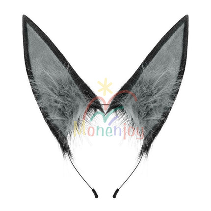 Monenjoy Zenzero Hoshimi Miyabi Earrings Cute Fox Ears Cosplay Prop
