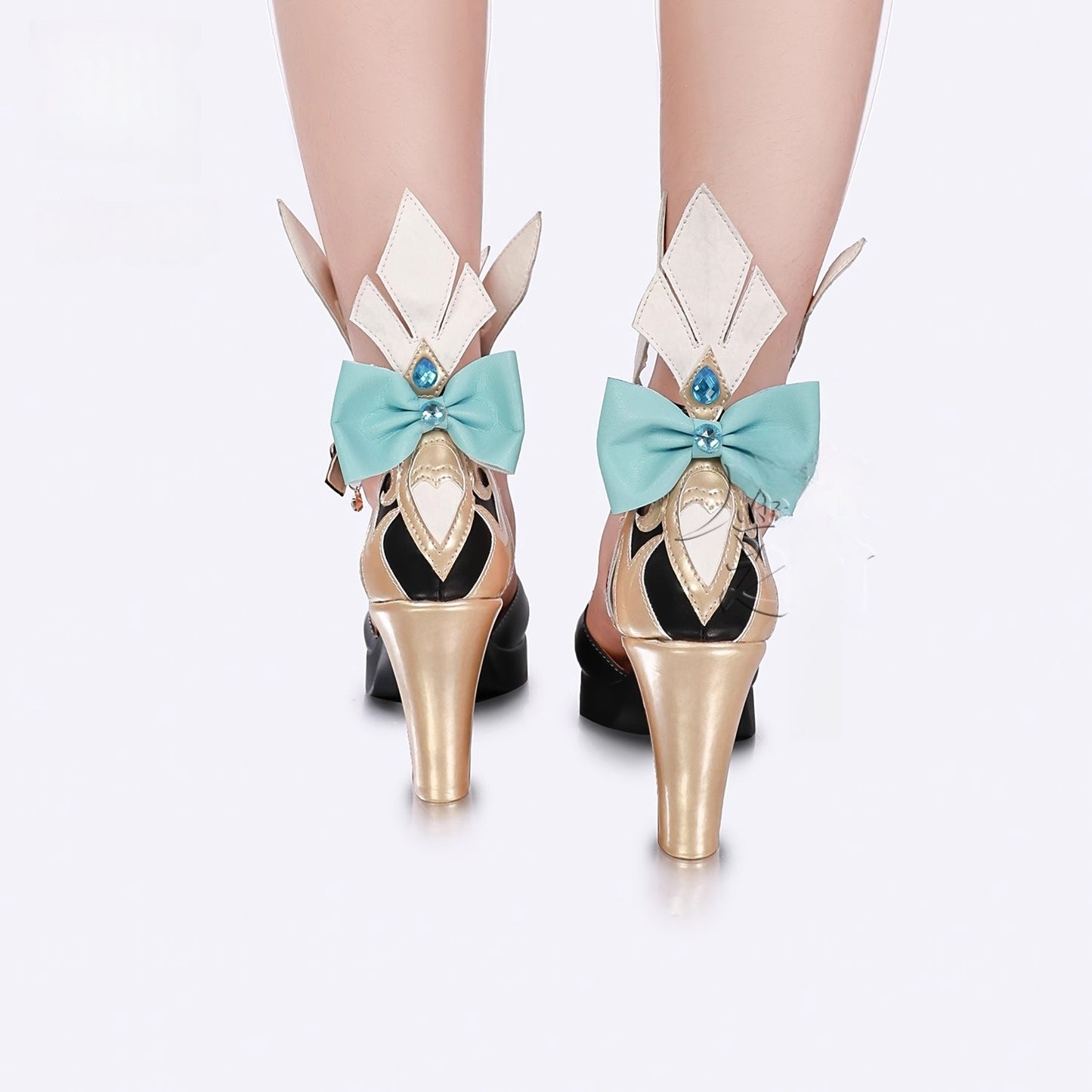 Monenjoy 原神 エスコフィエ コスプレ道具 Escoffier シューズ 靴 GS1165 - Monenjoy