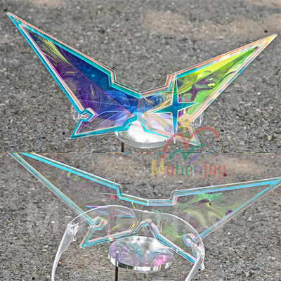 Monenjoy 崩壊スターレイル 銀狼LV.999 コスプレ道具 29.5 cm 眼鏡 二相楽園 アクリル材質 イベント MONENJOY