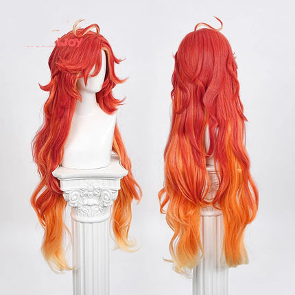 Monenjoy 原神 マーヴィカ ウィッグ カツラ コスプレ道具 - Monenjoy