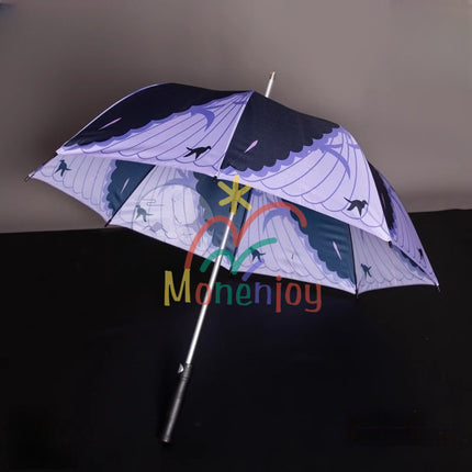 Monenjoyゼンレスゾーンゼロ ビビアン 傘 コスプレ道具  モッキンバード ゼンゼロ  イベント 仮装 傘面直径95cm 傘長約163cm - Monenjoy