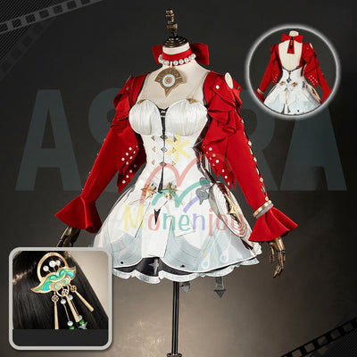 納品 Monenjoy ゼンレスゾーンゼロ アストラ・ヤオ 洋服 コスプレ衣装 髪飾り付 コスチューム ZenlessZoneZero cosplay GS1395