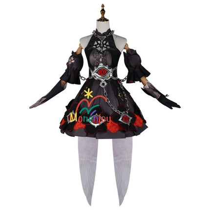 Monenjoy 崩壊3rd ゼーレ・フェレライ 裏人格 コスプレ衣装 ワンピース 星淵のニュクス 死生の律者 幻海悲歌 双生の彼岸花 崩壊学園GS1329 - Monenjoy