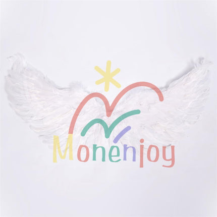 Monenjoy 2.5次元の誘惑 にごリリ 天乃リリサ コスチューム JK服 高校服 翼付 コスプレ衣装 髪飾り付 cosplay ハロウィン クリスマス 仮装 イベント - Monenjoy