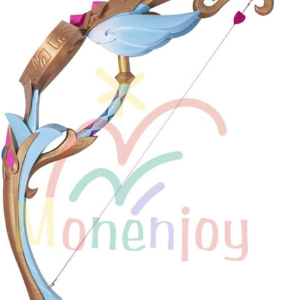 Monenjoy 原神 白雨心弦 コスプレ道具 はくうしんげん 弓 100cm PLA+PVC材質 1:1レプリカ シグウィン モデル ハロウィン 舞台道具  - Monenjoy