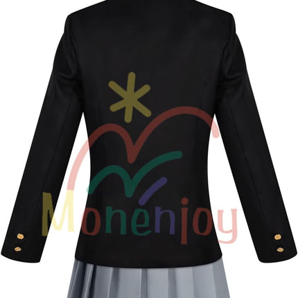 Monenjoy 2.5次元の誘惑 橘美花莉 コスプレ衣装 JK服 高校服 ユニフォーム cosplay ハロウィン クリスマス 仮装 イベント スカート - Monenjoy