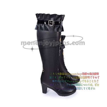 Monenjoy 崩壊スターレイル マダムヘルタ 靴 コスプレ道具 スパッツブーツ デザイン オーダーメイド - Monenjoy