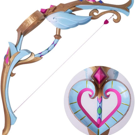 Monenjoy 原神 白雨心弦 コスプレ道具 はくうしんげん 弓 100cm PLA+PVC材質 1:1レプリカ シグウィン モデル ハロウィン 舞台道具  - Monenjoy