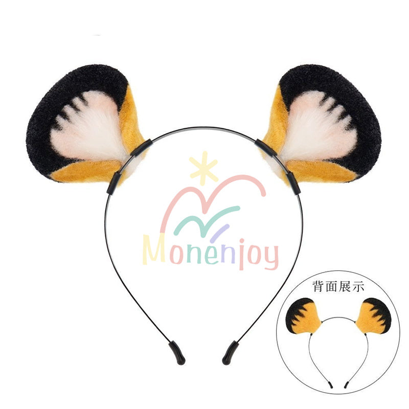 ต่างหู Monenjoy Zenre/Zenless Zone Zero Fufu และชุดคอสเพลย์ Tiger Tail โดย Fukufuku Tachibana สไตล์โลลิต้า งาน Zen Zero/ZZZ GS1435