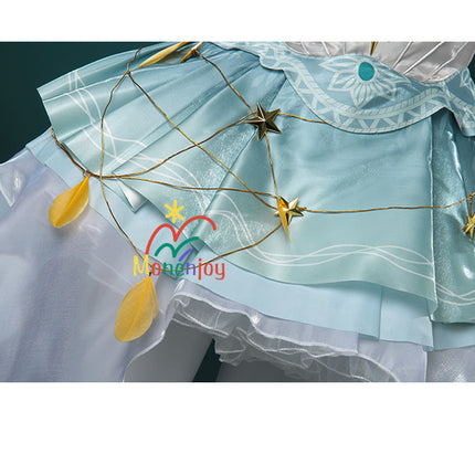 Monenjoy アイデンティティ5 踊り子 漂う月光 コスプレ衣装 洋服 髪飾り+眼鏡付 ワンピース イベントGS1338 - Monenjoy