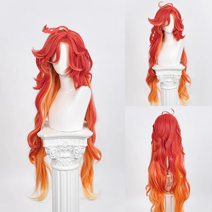 Monenjoy 原神 マーヴィカ ウィッグ カツラ コスプレ道具 - Monenjoy