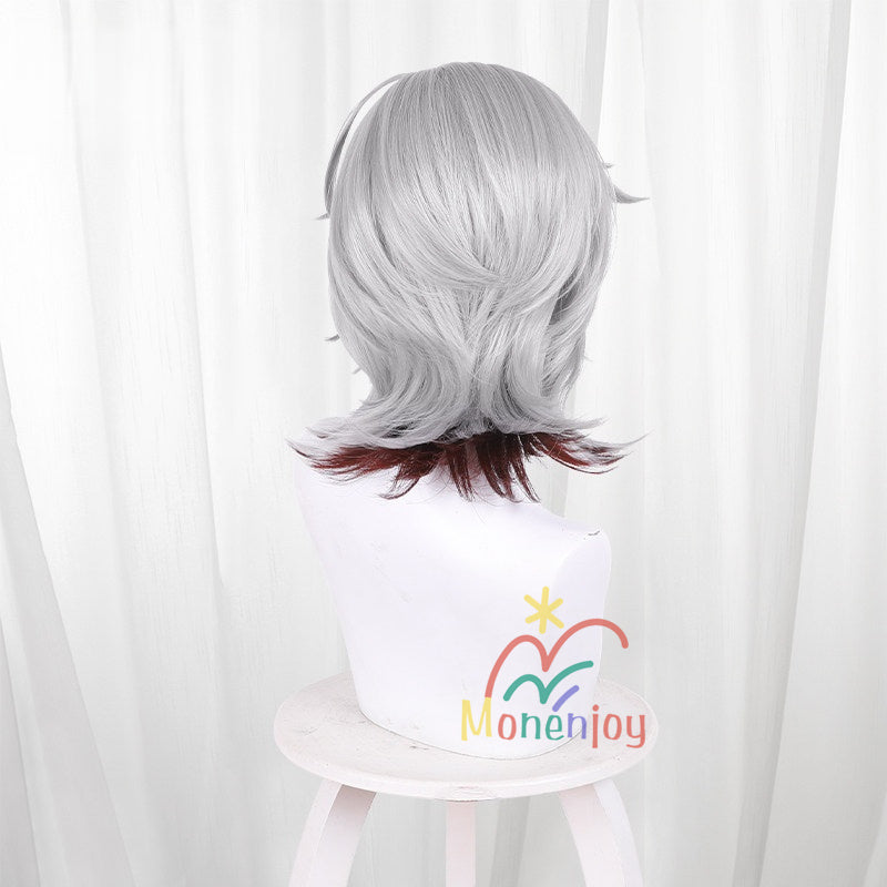 Monenjoy 原神 イルーガ ウィッグ 鬘 Illuga カツラ イベント アクセサリー 萌えグッズ 自然感