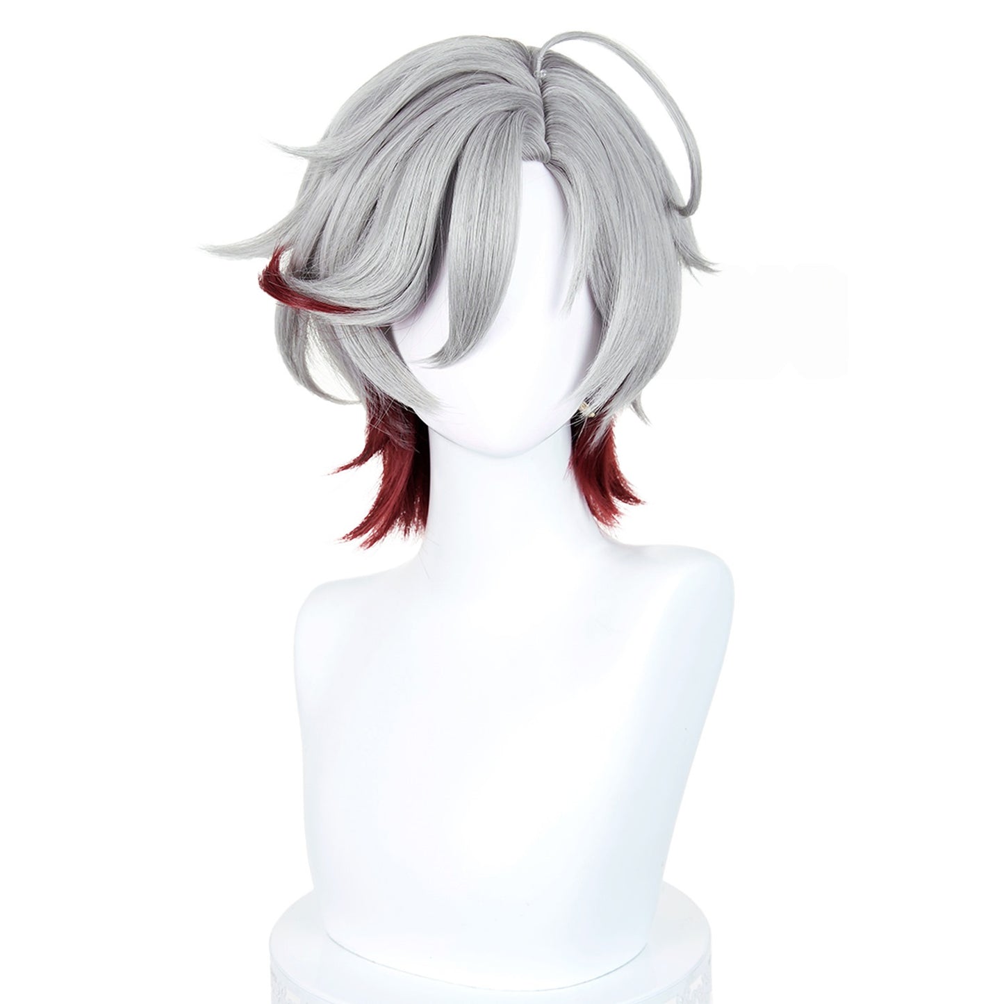 Monenjoy 原神 イルーガ ウィッグ 35cm 闇夜の燃芯 コスプレ 耐熱フルウィッグ Genshin Impact イルーガ かつら コスプレ道具