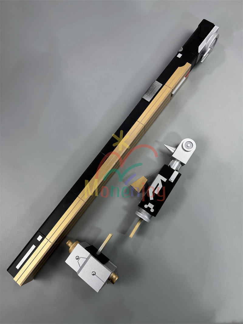 Monenjoy アークナイツ ワンチン 140cmコスプレ道具 木 EVA 万顷 Wanqing 武器モデル 展示用大型モデル レプリカ