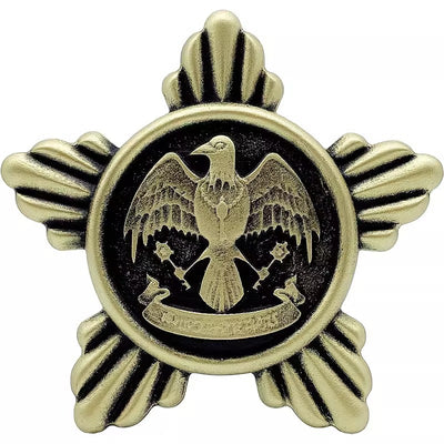 Monenjoy ツイステ コスプレ道具 ブローチ 制服 校章 腕章 ピンバッジ PU製 撮影道具 コスチューム イベント 仮装 ハロウィン 学園祭 周年祭 おもちゃ - Monenjoy