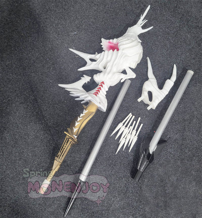 Monenjoy アークナイツ 濁心スカジ 行者Ver 長柄武器 法杖 コスプレ道具 180cm PLa材質 Skadi the Corrupting Heart イベント舞台対応 レプリカ MONENJOY