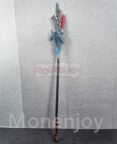 Monenjoy エンドフィールド ギルベルタ 法杖 175cm コスプレ道具 長柄武器レプリカ アークナイツ イベント舞台対応 PLA材質 Monenjoy