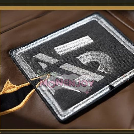 Monenjoy Identity 5 Prospector Highway Knight SSR หนังเทียม + กางเกงยืด + ชิ้นส่วนเรซิน 3 มิติ การผลิตซ้ำคุณภาพสูง