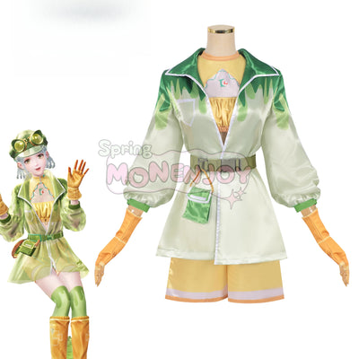 Monenjoy インフィニティニキ カエルトレンド コスプレ衣装 ゲコのささやき GS1356 - Monenjoy
