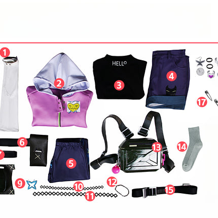 「受注商品」Monenjoy ヴァロラント クローヴ コスプレ衣装 Clove コスチューム イベント 仮装 オーダーメイド可能 - Monenjoy