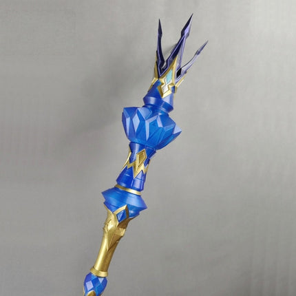 Monenjoy Cerydra Staff จาก Collapse Star Rail, 100 ซม., อุปกรณ์ประกอบฉากคอสเพลย์, โมเดลอาวุธ, มงกุฎ, The Lord Who Controls the Pieces, Cerydra