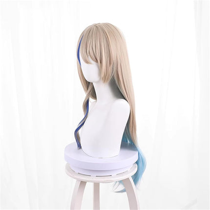 Monenjoy 崩壊スターレイル 桂乃芬 ウィッグ 80cm ロング 自然 ショート ボブ フルウィッグ ストレート ウイッグ wig かつら フルウィッグ ミディアム セミロング - Monenjoy