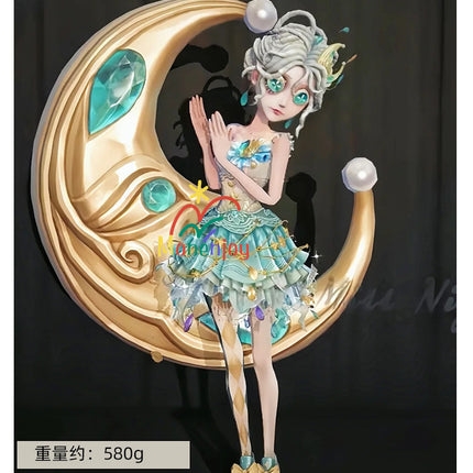 Monenjoy アイデンティティ5 踊り子 漂う月光 コスプレ衣装 洋服 髪飾り+眼鏡付 ワンピース イベントGS1338 - Monenjoy
