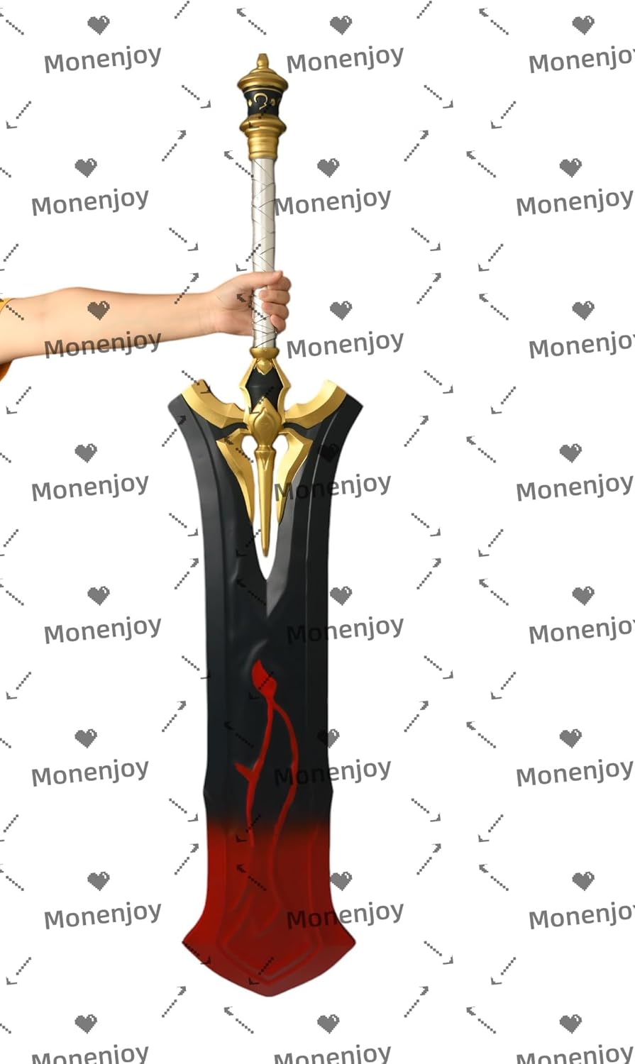 Monenjoy コスプレ道具 崩壊スターレイル 雲璃 うんり 剣140*18cm PU製造 1:1レプリカ 道具 武器 モデル ハロウィン イベント 工芸品 - Monenjoy