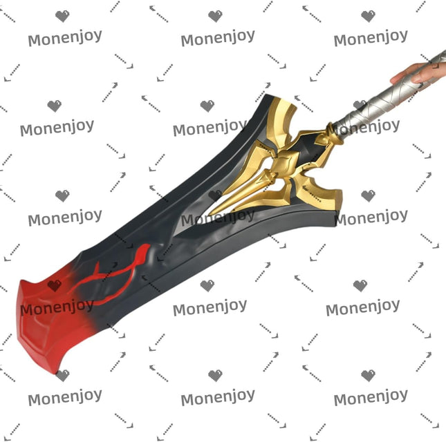 Monenjoy コスプレ道具 崩壊スターレイル 雲璃 うんり 剣140*18cm PU製造 1:1レプリカ 道具 武器 モデル ハロウィン イベント 工芸品 - Monenjoy