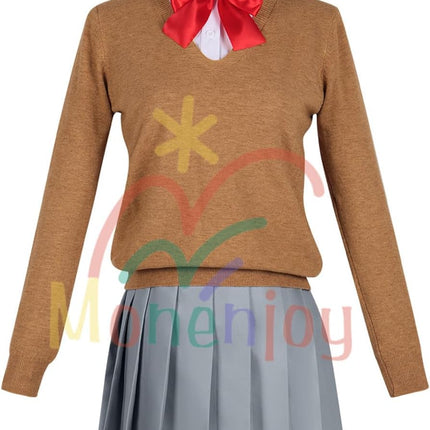 Monenjoy 2.5次元の誘惑 橘美花莉 コスプレ衣装 JK服 高校服 ユニフォーム cosplay ハロウィン クリスマス 仮装 イベント スカート - Monenjoy