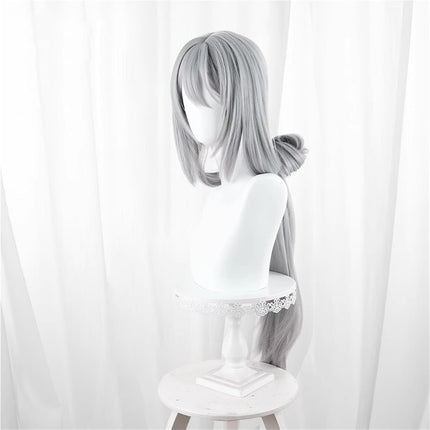 Monenjoy 崩壊スターレイル 桂乃芬 ウィッグ 80cm ロング 自然 ショート ボブ フルウィッグ ストレート ウイッグ wig かつら フルウィッグ ミディアム セミロング - Monenjoy